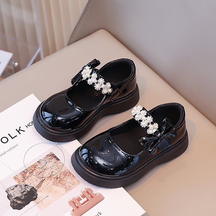 Girls' Sparkle Princess Shoes with Velcro Strap