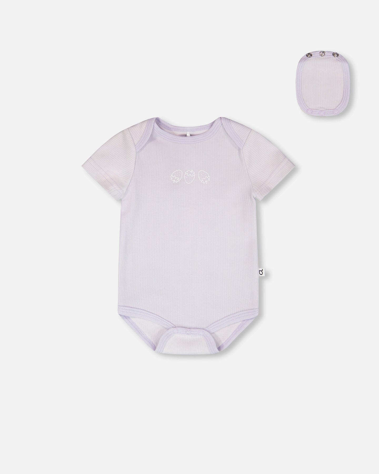 Evolutive Cotton Jersey 3 Pack Onesie White