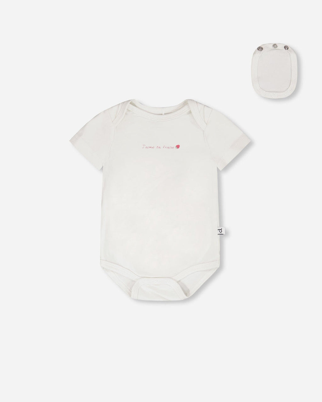 Evolutive Cotton Jersey 3 Pack Onesie White