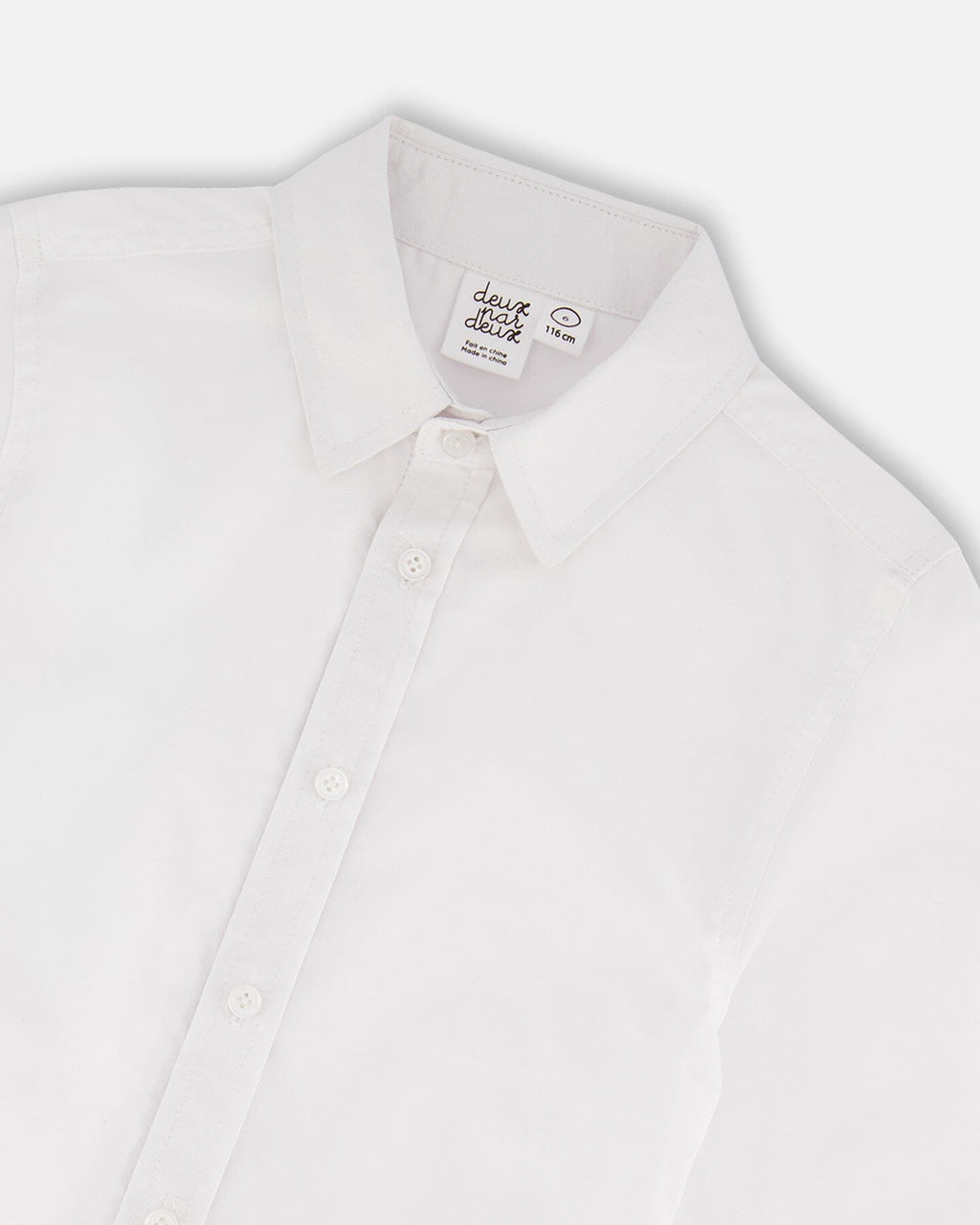 Button Down Long Sleeve Shirt White