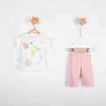 Happy Fruit Baby Girls Leggings Set