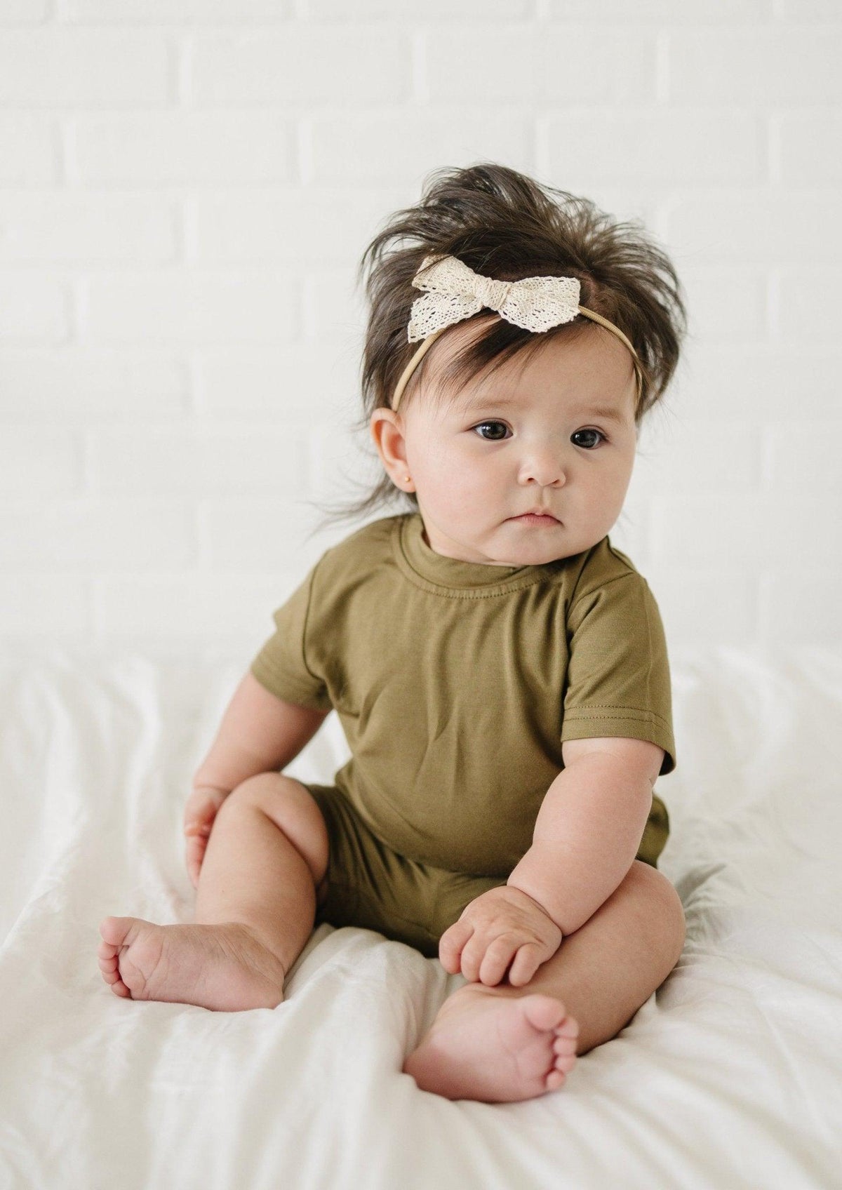 Bamboo Baby Tee & Bike Shorts