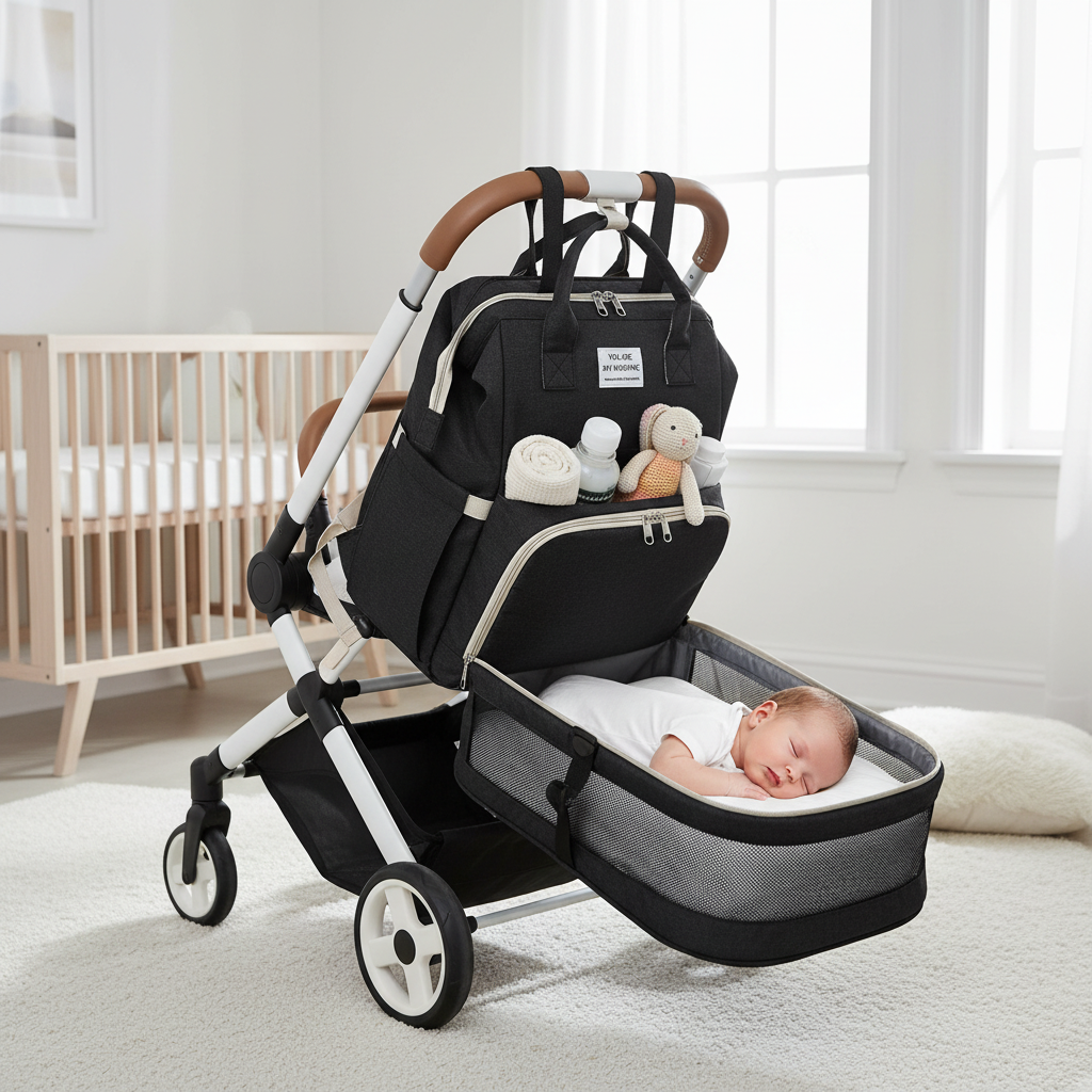 Convertible Diaper Bag Lifestyle