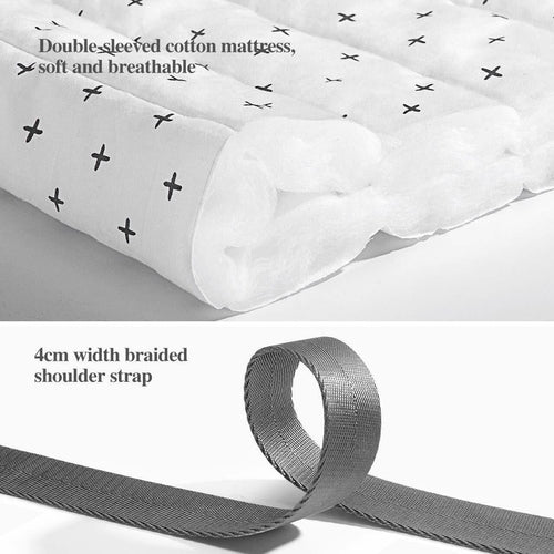 Portable Diaper Bag Backpack - Multi-Function Baby Organizer | Hands-Free Design