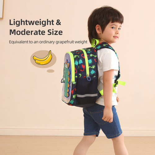 Dinosaur Sequin Backpack - Reversible Color-Changing Kids Bag
