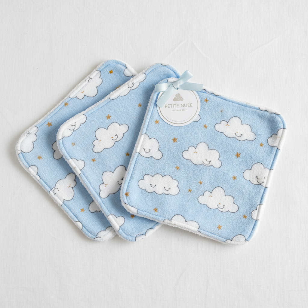 In the Sky Washcloth Set 3PK