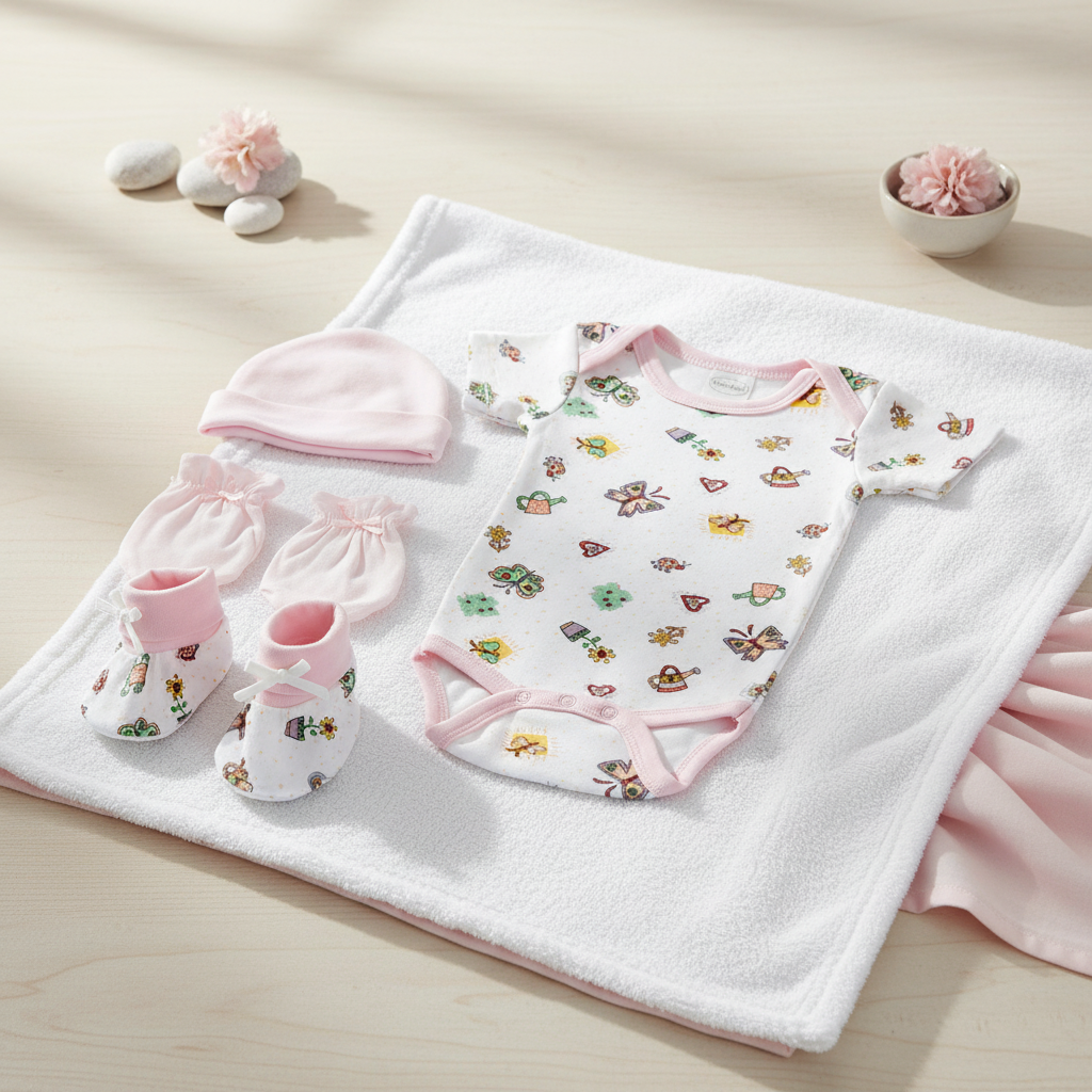 Newborn Girl Layette Lifestyle