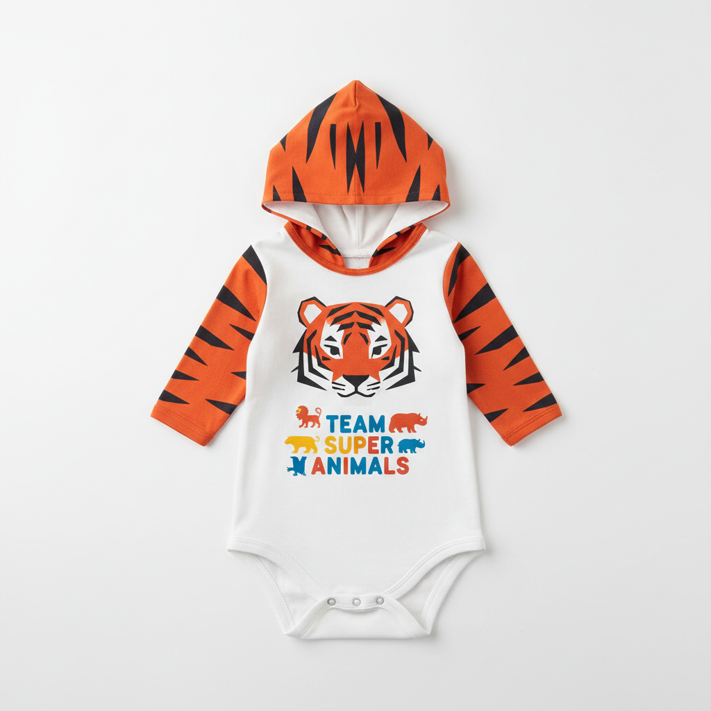 Super Hero Onesie - Sharp Tiger